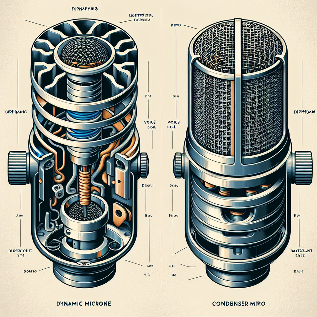 Featured Post Image - ¿Cuál es la diferencia entre micrófonos dinámicos y de condensador?
